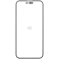 Скло екрана 2 в 1 (з нанесеним OCA) для iPhone 15 Pro Max (10 шт)