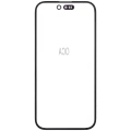 Скло екрана 2 в 1 (з нанесеним OCA) для iPhone 16 (10 шт)