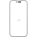 Скло екрана 2 в 1 (з нанесеним OCA) для iPhone 16 Pro (10 шт)