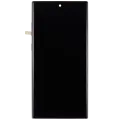 Дисплейний модуль (LCD) з рамкою (без датчика відбитків) для Samsung Galaxy Note 10 Plus (Aftermarket Plus: Incell) (Aura Black)