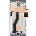 Дисплейний модуль (LCD) з рамкою (без датчика відбитків) для Samsung Galaxy Note 10 Plus (Aftermarket Plus: Incell) (Aura Black)