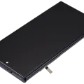 Дисплейний модуль (LCD) з рамкою (без датчика відбитків) для Samsung Galaxy Note 10 Plus (Aftermarket Plus: Incell) (Aura Black)