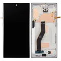 LCD Assembly With Frame (Without Fingerprint Sensor) For Samsung Galaxy Note 10 Plus (Aftermarket Plus: Incell) (Aura White)