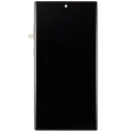 LCD Assembly With Frame (Without Fingerprint Sensor) For Samsung Galaxy Note 10 Plus (Aftermarket Plus: Incell) (Aura White)