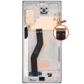LCD Assembly With Frame (Without Fingerprint Sensor) For Samsung Galaxy Note 10 Plus (Aftermarket Plus: Incell) (Aura Glow / Silver)