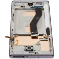 LCD Assembly With Frame (Without Fingerprint Sensor) For Samsung Galaxy Note 10 Plus (Aftermarket Plus: Incell) (Aura Glow / Silver)