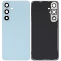 Back Cover Glass With Camera Lens For Samsung Galaxy S24 FE (No Logo) (Aftermarket Plus) (Blue)