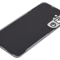 Back Cover Glass With Camera Lens For Samsung Galaxy S24 FE (No Logo) (Aftermarket Plus) (Blue)
