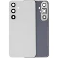 Back Cover Glass With Camera Lens For Samsung Galaxy S24 FE (No Logo) (Aftermarket Plus) (Gray)