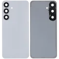 Back Cover Glass With Camera Lens For Samsung Galaxy S25 FE (No Logo) (Aftermarket Plus) (Icyblue)