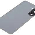 Back Cover Glass With Camera Lens For Samsung Galaxy S25 FE (No Logo) (Aftermarket Plus) (Icyblue)