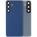 Back Cover Glass With Camera Lens For Samsung Galaxy S25 FE (No Logo) (Aftermarket Plus) (Navy)
