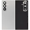 Back Cover Glass With Camera Lens For Samsung Galaxy Z Fold 7 5G (No Logo) (Aftermarket Plus) (Silver Shadow)
