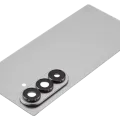 Back Cover Glass With Camera Lens For Samsung Galaxy Z Fold 7 5G (No Logo) (Aftermarket Plus) (Silver Shadow)