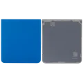 Bottom Back Cover Glass For Samsung Galaxy Z Flip 7 5G (No Logo) (Aftermarket Plus) (Blue Shadow)
