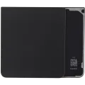 Bottom Back Cover Glass For Samsung Galaxy Z Flip 7 5G (No Logo) (Aftermarket Plus) (Jet Black)