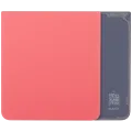 Bottom Back Cover Glass For Samsung Galaxy Z Flip 7 5G (No Logo) (Aftermarket Plus) (Coral Red)