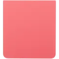Bottom Back Cover Glass For Samsung Galaxy Z Flip 7 5G (No Logo) (Aftermarket Plus) (Coral Red)