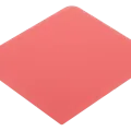 Bottom Back Cover Glass For Samsung Galaxy Z Flip 7 5G (No Logo) (Aftermarket Plus) (Coral Red)