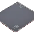 Bottom Back Cover Glass For Samsung Galaxy Z Flip 7 5G (No Logo) (Aftermarket Plus) (Coral Red)