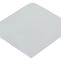 Bottom Back Cover Glass For Samsung Galaxy Z Flip 7 FE 5G (No Logo) (Aftermarket Plus) (White)