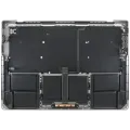 Top Case with Battery and Keyboard (ISO German) For MacBook Pro 14" A2442 (2021) / A2779 (2023) (Space Gray)