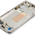 OLED Assembly With Frame For Samsung Galaxy S23 5G (US & International) (Aftermarket Plus) (120HZ) (Cream)