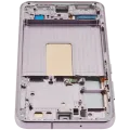 OLED Assembly With Frame For Samsung Galaxy S23 5G (US & International) (Aftermarket Plus) (120HZ) (Pink / Lavender)
