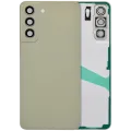 Back Cover Glass With Camera Lens For Samsung Galaxy S21 FE 5G (No Logo) (Aftermarket Plus) (Olive)