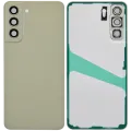 Back Cover Glass With Camera Lens For Samsung Galaxy S21 FE 5G (No Logo) (Aftermarket Plus) (Olive)