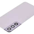 Back Cover Glass With Camera Lens For Samsung Galaxy S22 5G (No Logo) (Aftermarket Plus) (Bora Purple)