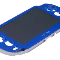 LCD Screen With Stand For PlayStation Vita 1000 (Blue)