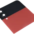 Outer OLED Assembly For Samsung Galaxy Z Flip 4 5G (Used OEM Pull: Grade A) (Red)