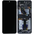 Дисплейний модуль (OLED) внутрішній з рамкою для Samsung Galaxy Z Flip 5 5G (US & International) (Service Pack) (сірий)