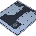 Bottom Back Cover Glass For Samsung Galaxy Z Flip 7 5G (Service Pack) (Blue)