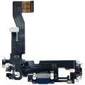 Шлейф зарядки для iPhone 12 (Used OEM Pull) (синій)