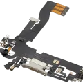 Charging Port Flex Cable For iPhone 12 (Aftermarket Plus) (White)