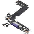Charging Port Flex Cable For iPhone 12 Mini (Aftermarket Plus) (Purple)