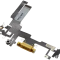 Charging Port Flex Cable For iPhone 14 (Aftermarket Plus) (Yellow)