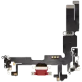 Charging Port Flex Cable For iPhone 14 Plus (Aftermarket Plus) (Red)