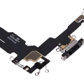 Шлейф зарядки для iPhone 15 (Used OEM Pull) (чорний)