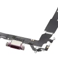 Charging Port Flex Cable For iPhone 16 (Aftermarket Plus) (Pink)