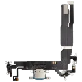 Charging Port Flex Cable For iPhone 16 (Aftermarket Plus) (Teal)