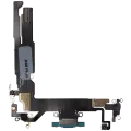 Charging Port Flex Cable For iPhone 16 (Aftermarket Plus) (Teal)