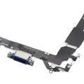 Charging Port Flex Cable For iPhone 16 (Aftermarket Plus) (Ultramarine)