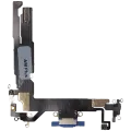 Charging Port Flex Cable For iPhone 16 (Aftermarket Plus) (Ultramarine)
