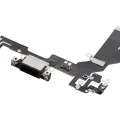 Charging Port Flex Cable For iPhone 16e / 17e (Aftermarket Plus) (Black)