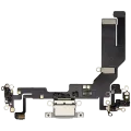 Charging Port Flex Cable For iPhone 16e / 17e (Aftermarket Plus) (White)