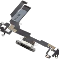 Charging Port Flex Cable For iPhone 16e / 17e (Aftermarket Plus) (White)