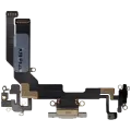 Charging Port Flex Cable For iPhone 16e / 17e (Aftermarket Plus) (White)
